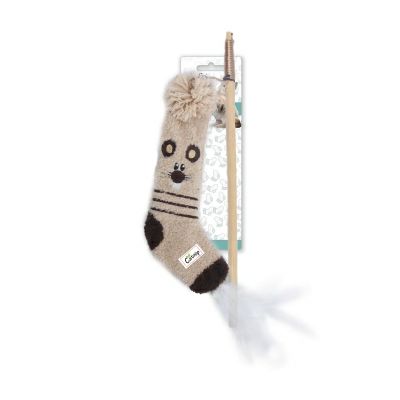 All for Paws Sock Wand igračka za mačke