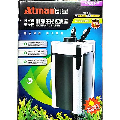 Atman AT-3338S vanjski filter za akvarij 1500 l/h