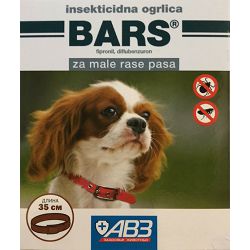 Bars insekticidna ogrlica za male rase pasa 35cm