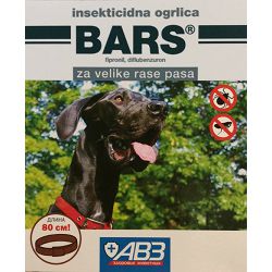 Bars insekticidna ogrlica za vellike rase pasa 80cm