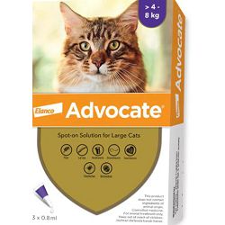 Bayer Advocate® zaštita za mačke 4-8kg - 1 pipeta