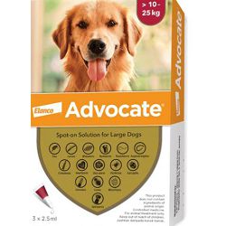 Bayer Advocate® zaštita za pse 10-25kg - 1 pipeta