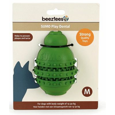 Beeztees Sumo Play dental zelena igračka za psa M