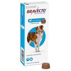 Bravecto zaštita za pse težine 20-40kg - 1 poslastica za žvakanje