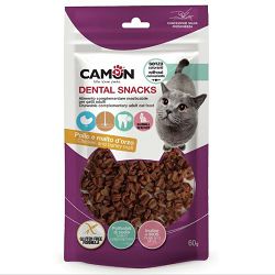 Camon Dental Snacks pileće srca poslastica za mačke 60g