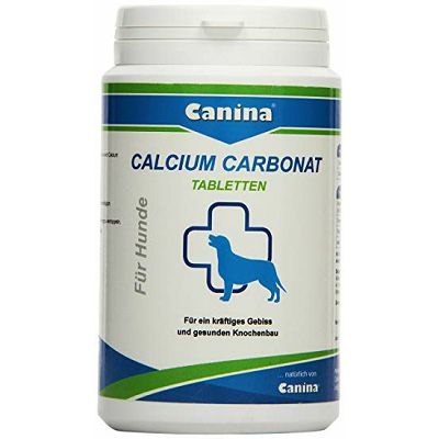 CANINA Calcium Carbonat tablete za snažne kosti i zube i kod pasa 350 g