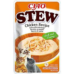 Ciao Stew Chicken pileći gulaš poslastica za mačke 40g