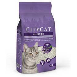 City Cat Clumping pijesak za mačke lavanda 10 lit