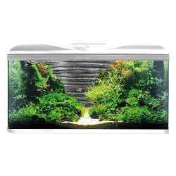 Croci akvarij 80 LED 80x32x48cm 85 litara bijeli