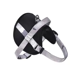 Croci Bobby kamuflažni prsnik za pse 16mm x 37-53cm S siva