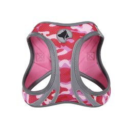 Croci Hiking prsnik za pse XS pink army 30-33cm