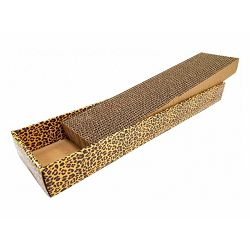 Croci kartonska grebalica za mačke leopard 48x12x5cm