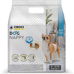 Croci Dog Nappy pelene za pse S 12 kom