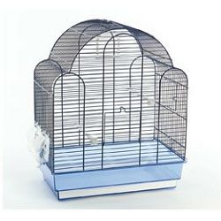 Domus Molinari Silva kavez za ptice plavi 45x28x54cm