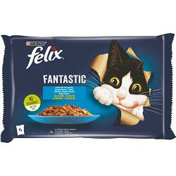 Felix Fantastic riba u želeu za mačke 4x85g