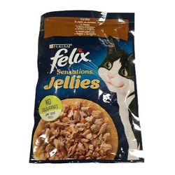 Felix Sensations Jellies piletina hrana za mačke 85g