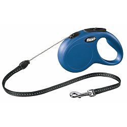 Flexi Classic Cord povodac za pse 8m M plavi