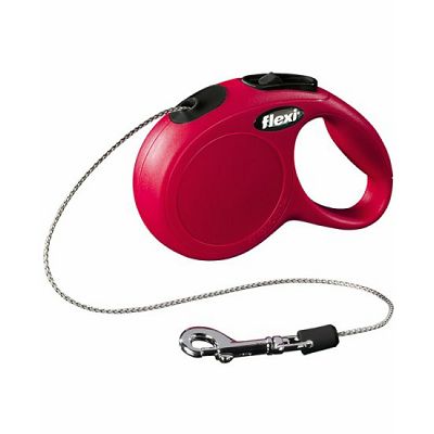 Flexi povodac za psa Classic S 500cm cord crveni