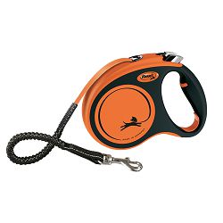 Flexi Extreme povodac za psa M 5m tape orange