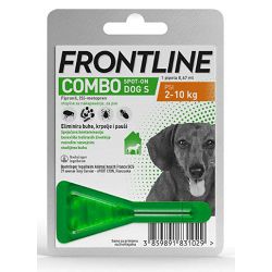 Frontline Combo Dog S spot-on zaštita za pse 2-10kg - 1 pipeta