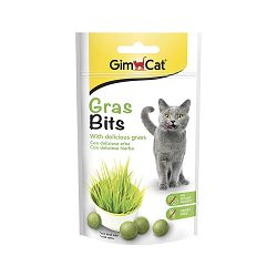 GimCat Gras Bits sa macinom travom za mačke 50g