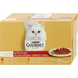 Gourmet Gold hrana za mačke 4x85g