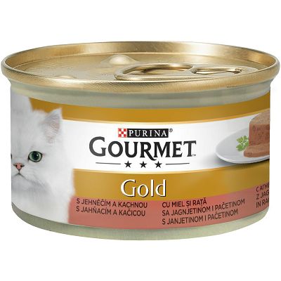 Gourmet Gold hrana za mačke janjetina i pačetina 85g