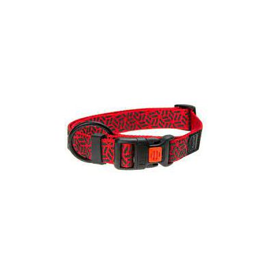 Karlie ogrlica za psa 40-55cm 20mm crveno crna M