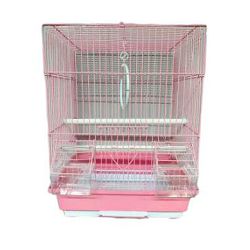 Kavez za ptice 30x23x39cm pink