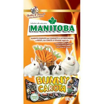 Manitoba Bunny Carota peletirana hrana za zečeve 1kg