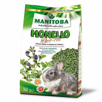 Manitoba Monello Pellet za glodare 900g
