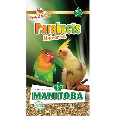 Manitoba Universal Parakeets hrana za srednje papige, 1 kg