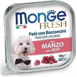 Monge Fresh Paté pašteta govedina hrana za pse 100g