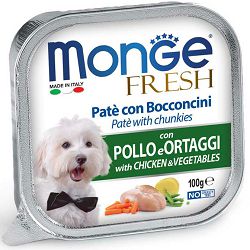 Monge Fresh Paté pašteta piletina hrana za pse 100g