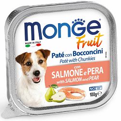 Monge Fruit Paté Salmon losos sa kruškom hrana za pse 100g
