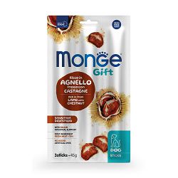 Monge Gift Adult Lamb 3 štapića janjetina poslastica za pse 45g