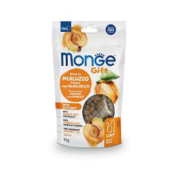 Monge Gift Skin Support Codfish bakalar mesna poslastica za mačke 50g