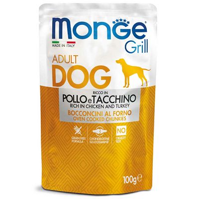 Monge Grill Adult Dog piletina i puretina hrana za pse 100g