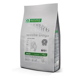 Nature's Protection Adult Small Breed White Dogs Insects / hrana za male bijele pse 1,5kg