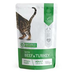 Nature's Protection Adult Urinary Health Beef & Turkey / govedina i puretina hrana za mačke 100g