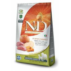 N&D Adult Medium Maxi Pumpkin / bundeva, vepar i jabuka hrana za pse 12kg