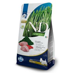 N&D Adult Mini Spirulina / janjetina hrana za pse 2kg