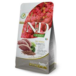 N&D Adult Neutered Quinoa / patka, kvinoja, brokula i šparoge hrana za sterilisane mačke 1,5kg