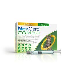 Nexgard Combo L // za mačke 2,5 - 7,5kg // protiv unutrašnjih i vanjskih parazita 0,9ml