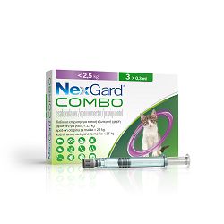 Nexgard Combo S // za mačke do 2,5 kg // protiv unutrašnjih i vanjskih parazita 0,3ml