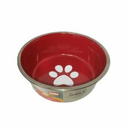 Nobby heavy paw posuda za pse 13,5cm 450ml crvena