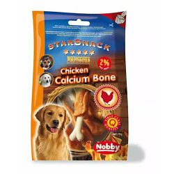 Nobby StarSnack Barbecue Calcium Bone kost poslastica za pse 7,5cm 70g