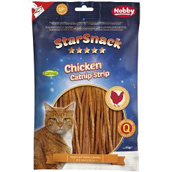 Nobby StarSnack Chicken Catnip Strip pileći štapići poslastica za mačke 85g