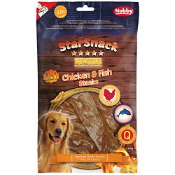Nobby StarSnack Chicken & Fish piletina i riba poslastica za pse 140g