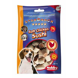 Nobby StarSnack Soft Chicken Sushi piletina poslastica za pse 70g